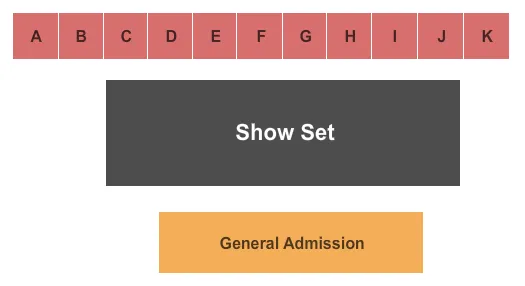 CENTRAL STATES FAIR GRANDSTAND ARENA NITRO CIRCUS Seating Map Seating Chart