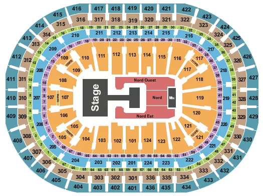 IVE Seating Map Seating Chart