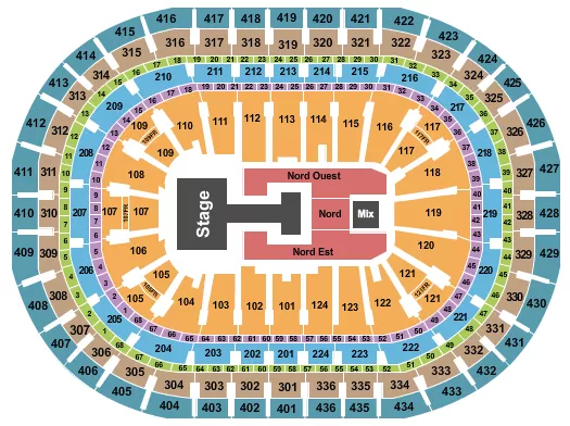 KATSEYE Seating Map Seating Chart