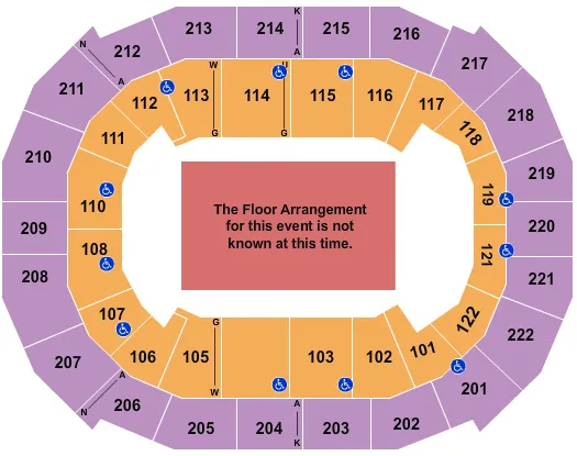 GENERIC FLOOR Seating Map Seating Chart