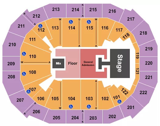 JORDAN DAVIS Seating Map Seating Chart