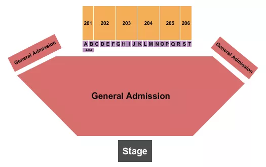 GA 200S Seating Map Seating Chart