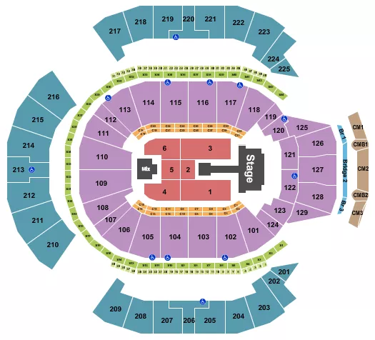 JJ LIN Seating Map Seating Chart