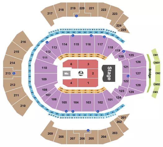 OLIVIA DEAN Seating Map Seating Chart