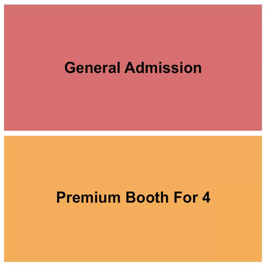 GA PREMIUM BOOTH Seating Map Seating Chart