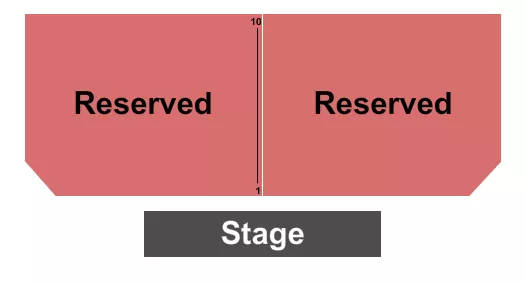 ENDSTAGE Seating Map Seating Chart
