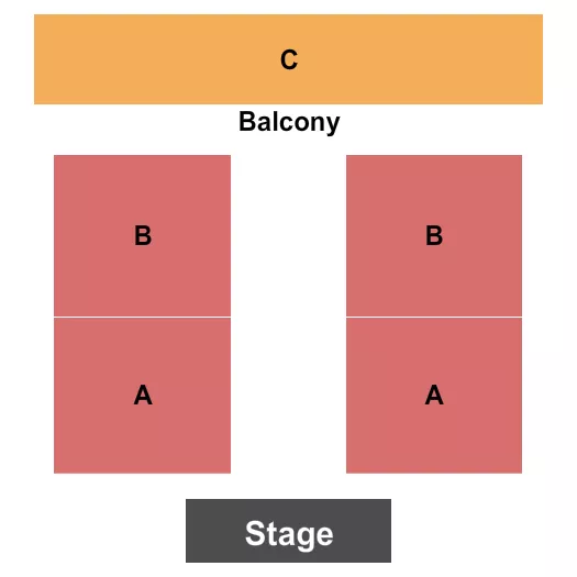 ZONE A B C Seating Map Seating Chart
