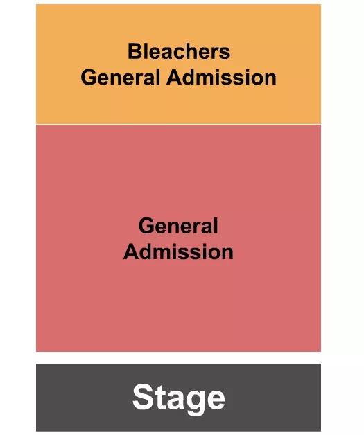 GA BLEACHERS 2 Seating Map Seating Chart