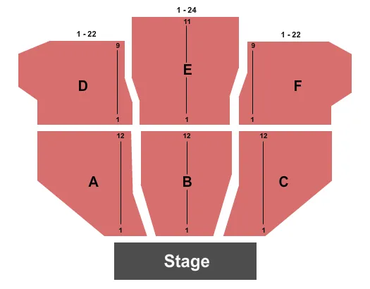 CLARK COUNTY FAIRGROUNDS RIDGEFIELD ENDSTAGE 2 Seating Map Seating Chart