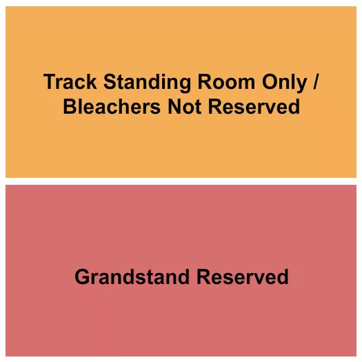 SRO RESERVED Seating Map Seating Chart