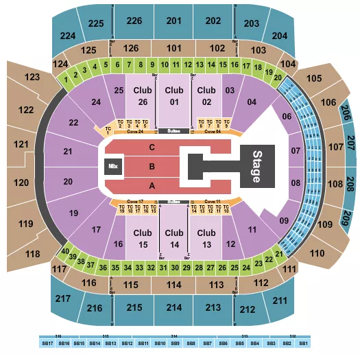 KATSEYE Seating Map Seating Chart