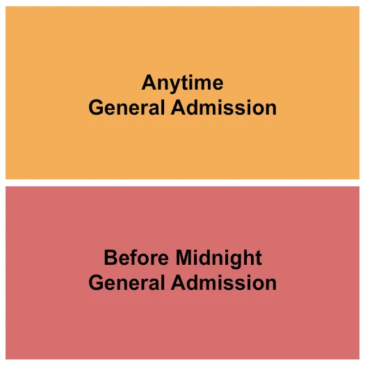 GA 12AM GA Seating Map Seating Chart