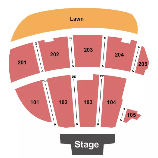 ENDSTAGE 3 Seating Map Seating Chart