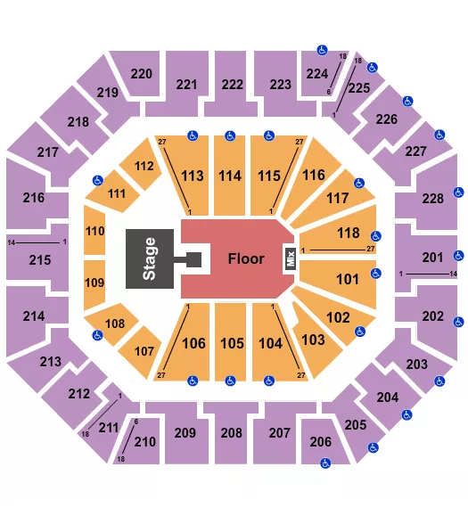 BRANDY Seating Map Seating Chart