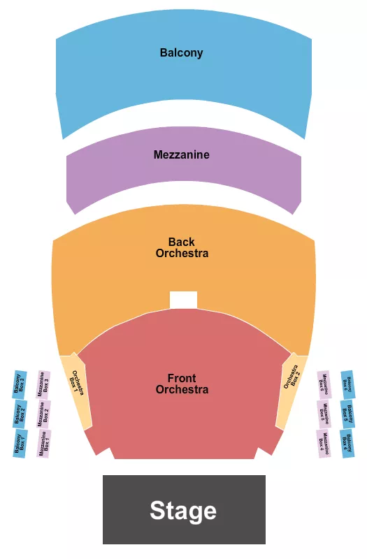 GA BY LEVEL Seating Map Seating Chart