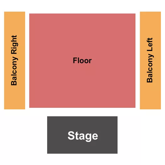 FLOOR BALCONY Seating Map Seating Chart