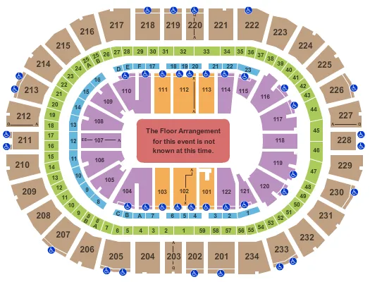 GENERIC FLOOR Seating Map Seating Chart