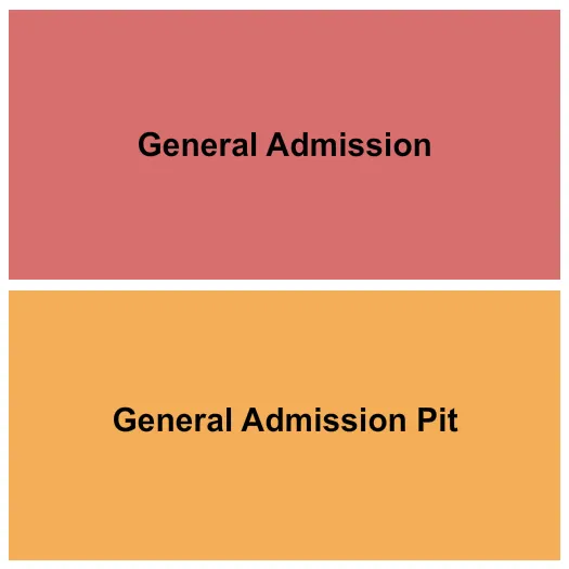 GA GA PIT Seating Map Seating Chart