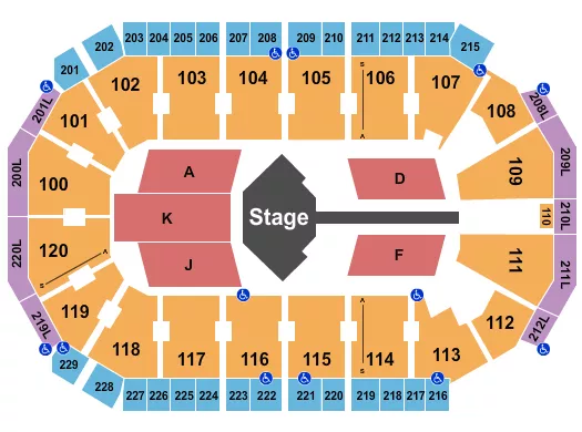 LOL Seating Map Seating Chart