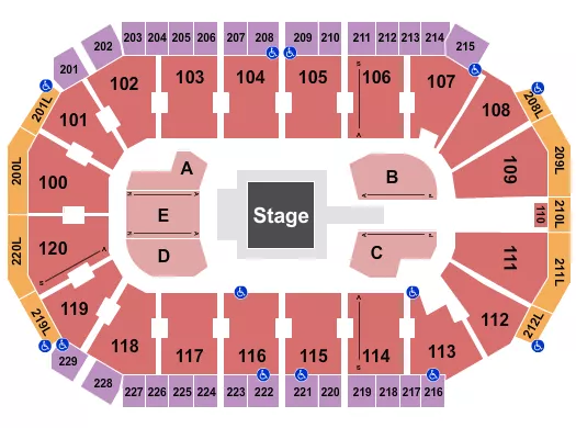 LTA CHAMPIONSHIP Seating Map Seating Chart