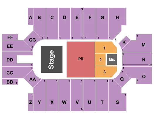 COHEED AND CAMBRIA Seating Map Seating Chart