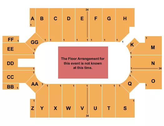 GENERIC FLOOR Seating Map Seating Chart