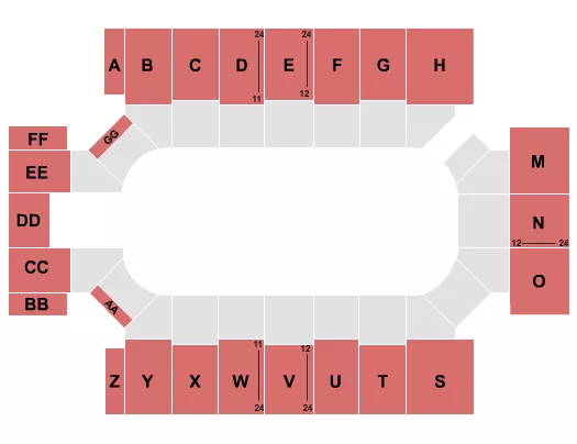 HOT WHEELS Seating Map Seating Chart