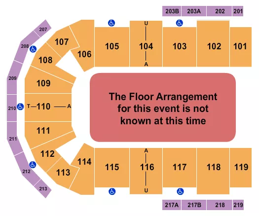 GENERIC FLOOR Seating Map Seating Chart