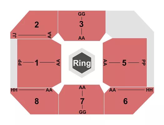 NEF Seating Map Seating Chart