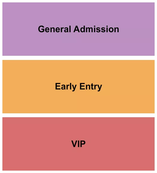 CROSSROADS CHRISTIAN CHURCH CORONA VIP EARLY ENTRY GA Seating Map Seating Chart