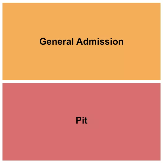 PIT GA Seating Map Seating Chart