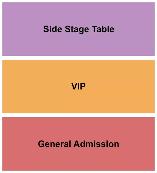 GA VIP SIDE TABLE Seating Map Seating Chart