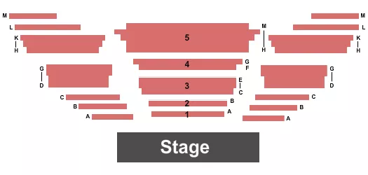 ENDSTAGE 2 Seating Map Seating Chart