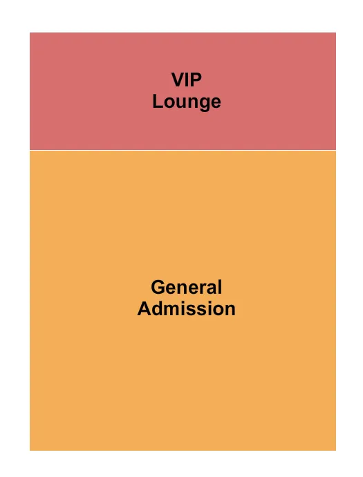 GA VIP LOUNGE Seating Map Seating Chart