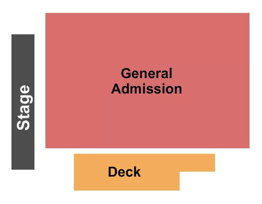 GA DECK Seating Map Seating Chart