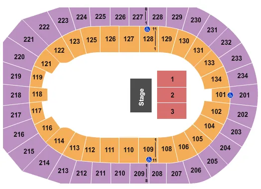 SESAME STREET MAGIC Seating Map Seating Chart