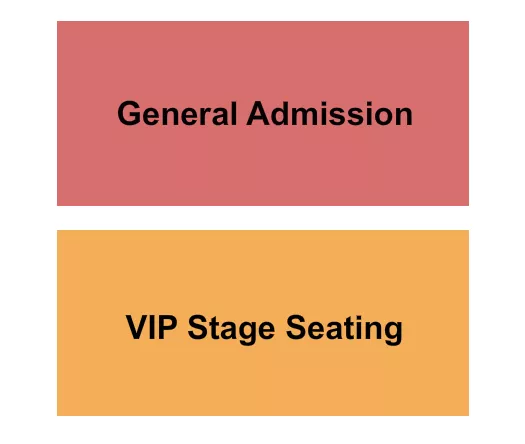 GA VIP STAGE Seating Map Seating Chart