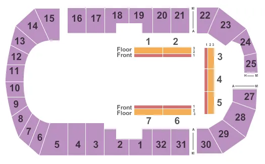 CIRCUS Seating Map Seating Chart