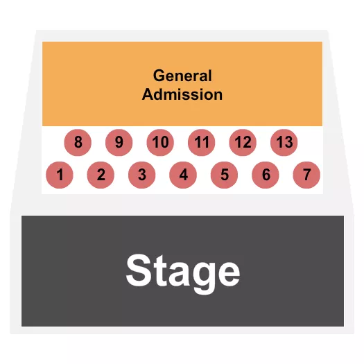 ROOFTOP Seating Map Seating Chart