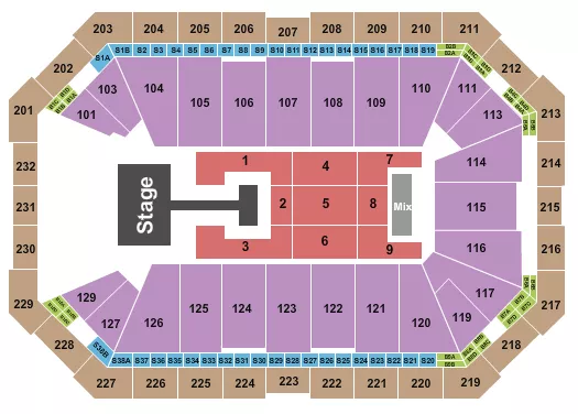 BABYMONSTER Seating Map Seating Chart