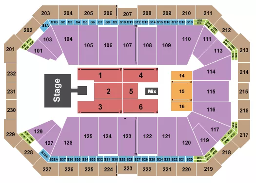 BRANDY Seating Map Seating Chart