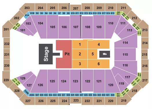ELLA LANGLEY Seating Map Seating Chart