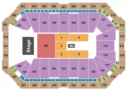 LANY Seating Map Seating Chart