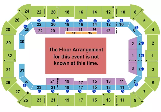 GENERIC FLOOR Seating Map Seating Chart