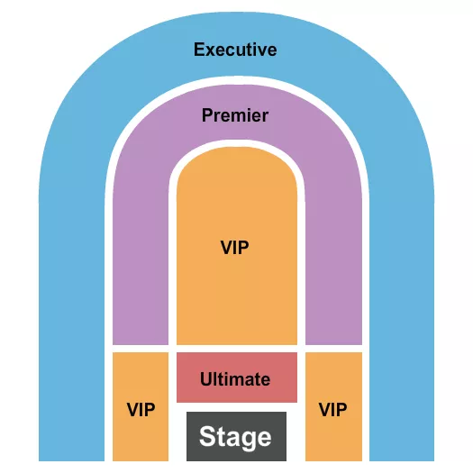 DREAM CITY CHURCH PHOENIX ENDSTAGE 2 Seating Map Seating Chart