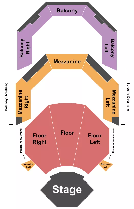 DREAM CITY CHURCH PHOENIX ENDSTAGE Seating Map Seating Chart