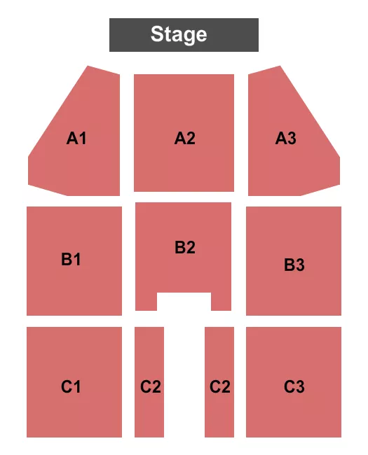 ENDSTAGE 5 Seating Map Seating Chart