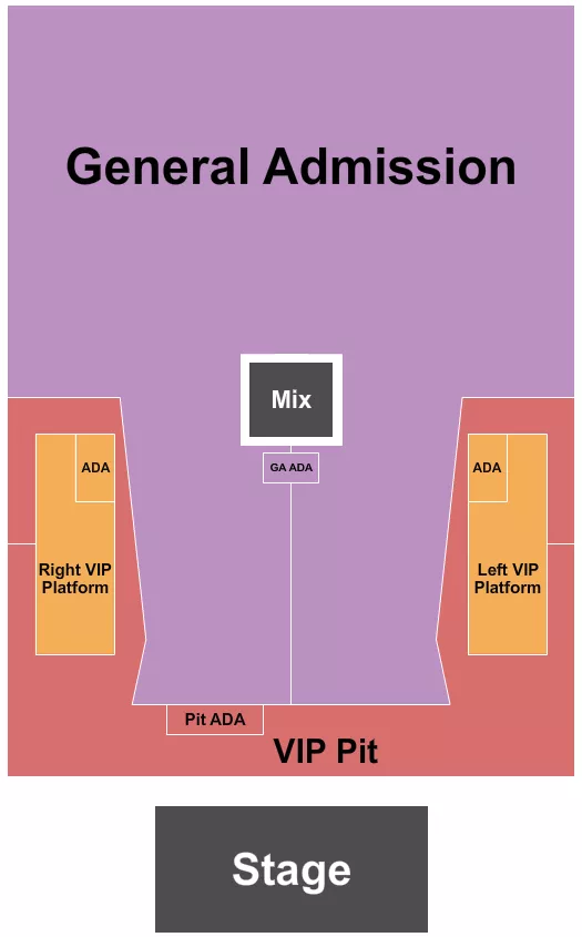 GA VIPS Seating Map Seating Chart