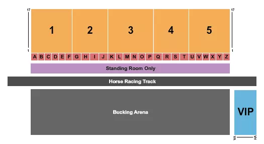 CONCERT 2 Seating Map Seating Chart