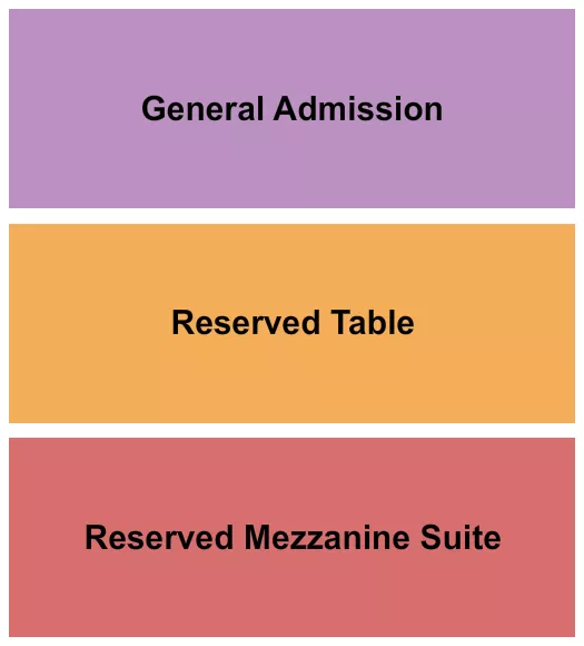 GA RESERVED TABLE MEZZ Seating Map Seating Chart
